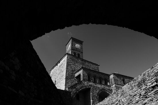 Uhrenturm der Burg von Gjirokastra