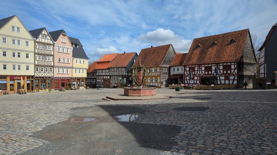 Marktplatz im Hessenpark