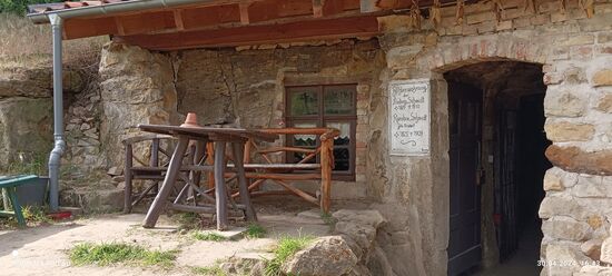 Die Wohnhöhle von Ludwig Schmidt, Drehorgelspieler