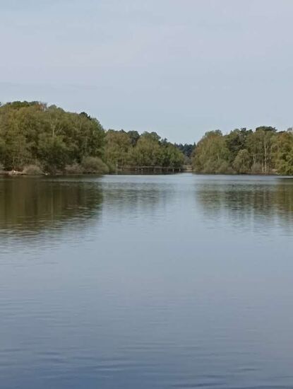 Blick auf die Talsperre