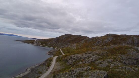 Selber Ort von oben gesehen