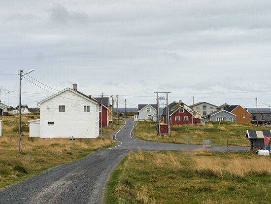 Das Dorf, die Häuser wurden schön renoviert