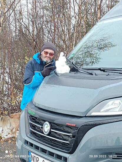 Bei Ivalontie ein Stück abseits der E75