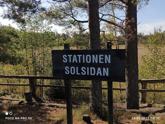 Eine Beobachtungsstationen, man sitzt etwas tiefer.