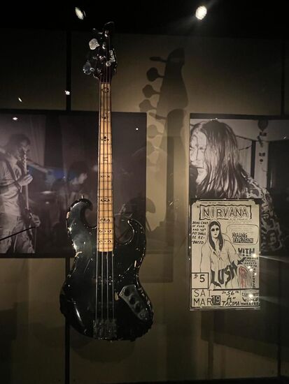 Gitarre von Kurt Cobain