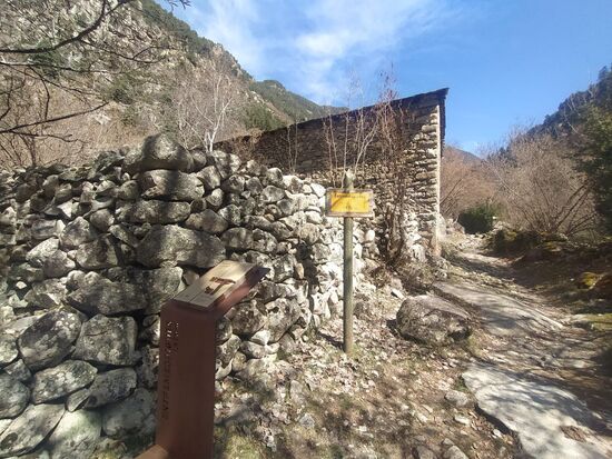 Abbildung 7: Entremesaigües Hütten auf 1474 m