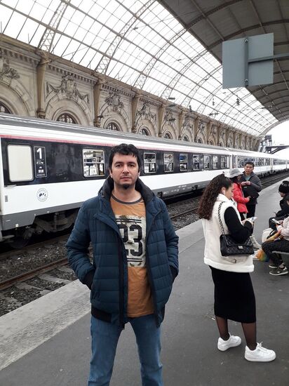 Abbildung 2: Am Bahnhof Nizza-Ville, bereit zur Abfahrt nach Monaco