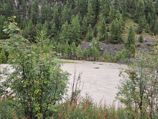 Der Inn Pegel steigt...