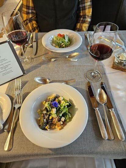 Wohlverdientes Abendessen