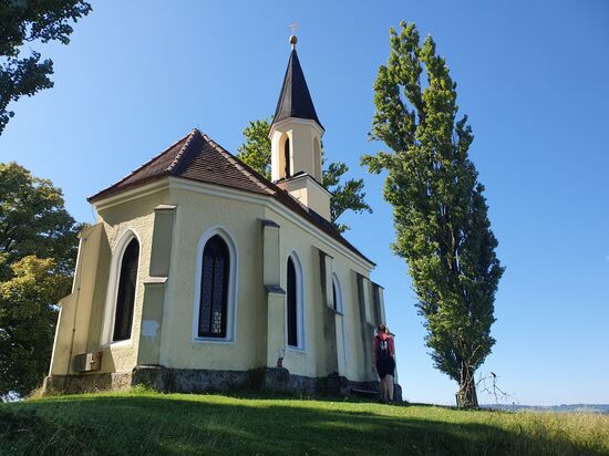 Kapelle auf dem Schlossberg in Kraiburg.