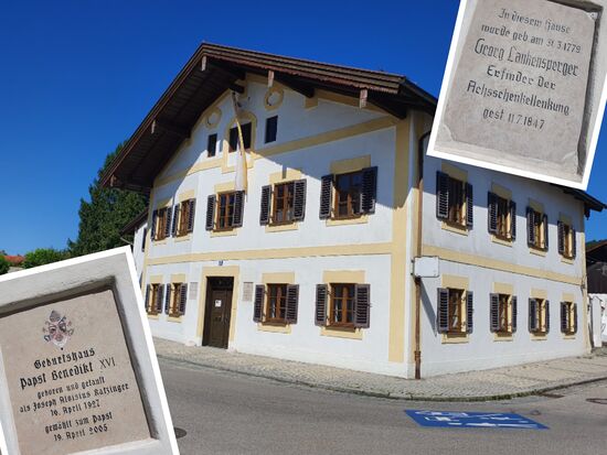 Geburtshaus Papst Benedikt XVI in Marktl