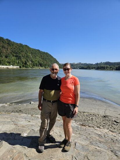 Ziel Erreicht, die Innmündung