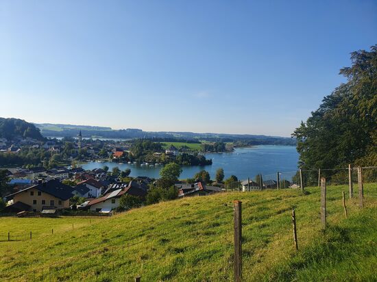 Mattsee von der Hälfte der Steigung aus