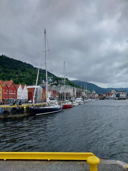Bergen- wunderschöne Stadt mit maritimem Flair- Blick auf Bryggen