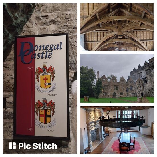 Donegal Castle- Burgbesichtigung