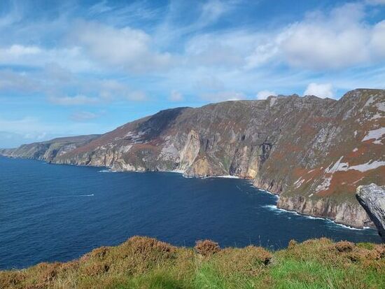 Blick auf Slieve League von Bunglass.