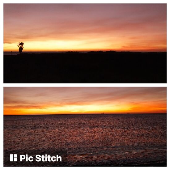 Sonnenaufgang am Strand- La Linea