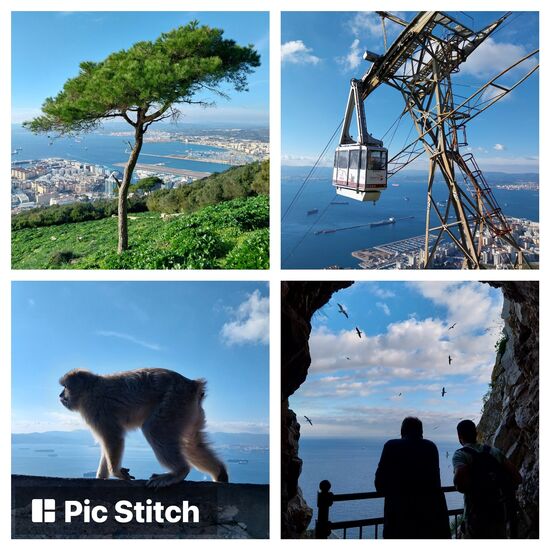 Gibraltar- wir fahren gerne noch einmal mit unserem Sohn dahin- diesmal mit guter Aussicht