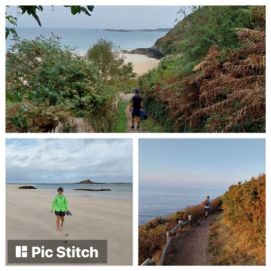 Wanderungen auf dem GR 34- Küstenwanderweg