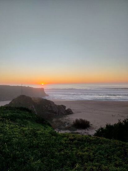 Port Covo- Praia Grande im Abendlicht