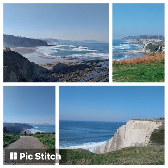 Ein paar Impressionen vom Wanderweg GR123 -nordöstlich von Bilbao- unser Startpunkt war Sopela.