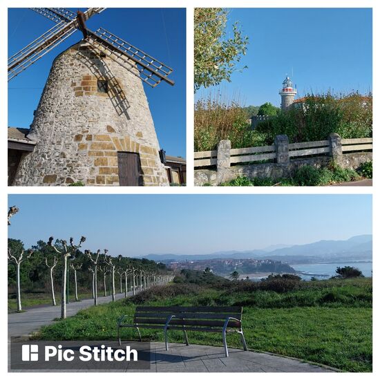 GR 123 mit Leuchtturm und  gut erhaltener Mühle und toller Aussicht!