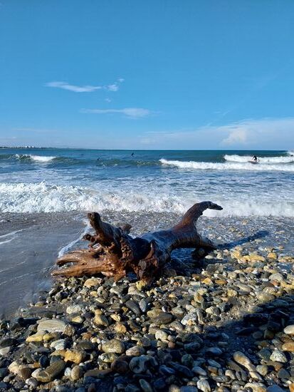 Strand- Vorort Racou bei Argelès
