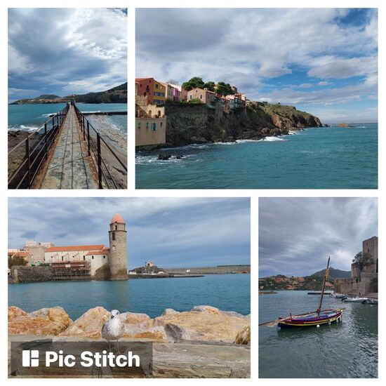 Wanderung an der Felsenküste von Argelès-sur-Mer nach Collioure