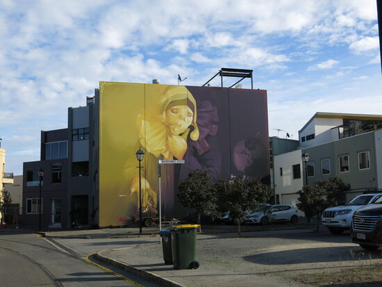 Kunst am Bau - sehr verbreitet in Australien