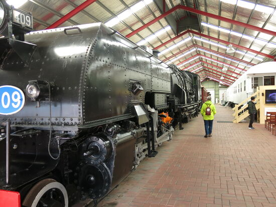 Im Eisenbahnmuseum Port Adelaide - 1