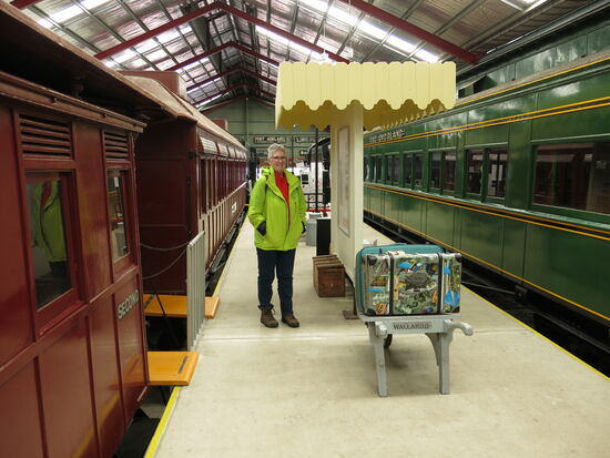 Im Eisenbahnmuseum Post Adelaide - 2