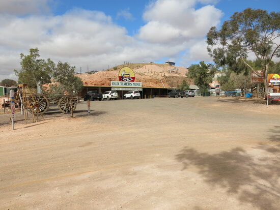 Nach Tom`s Mine besuchen wir auch noch die Mine vom Old Timer