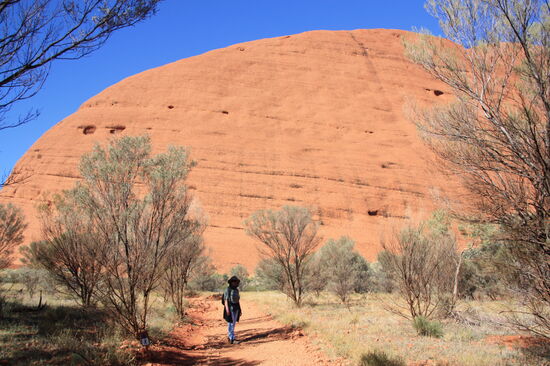 Auf dem Weg zum Karu Lookout