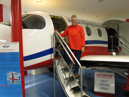 Diese "Pilatus" Flugzeuge wurden extra für den RFDS gebaut.