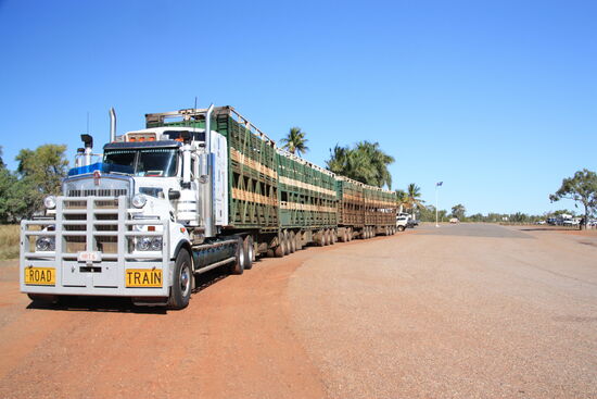 Road Train am Roadhouse