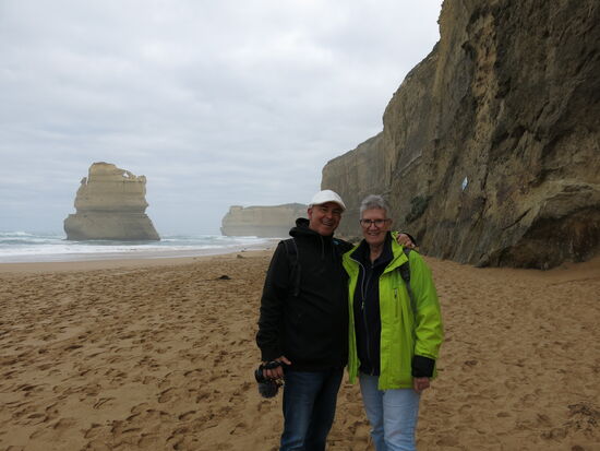 Der Strand bei den Gibson Steps