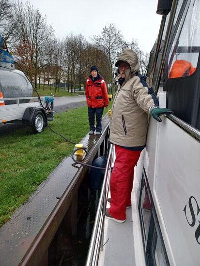 Wir tanken in Minden