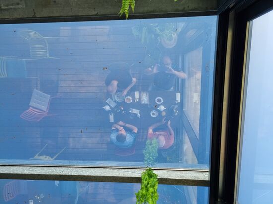 Frühstück von Oben