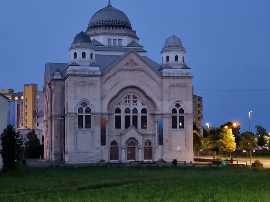 In der Altstadt von Lucenec.