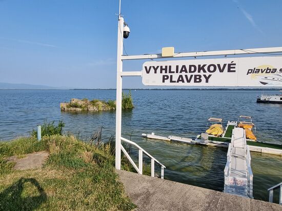 Am wunderschönen See bei Michalovce, Zemplinska Sirava.
