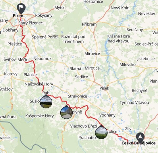 164 Kilometer durch eine von unzähligen kleinen Seen beherrschte Landschaft.