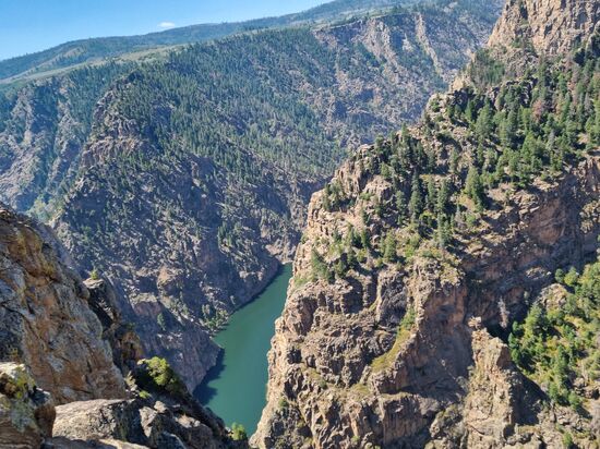 Aussicht in der Black Canyon