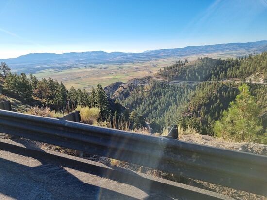 Blick auf die Ebene um Gardnerville