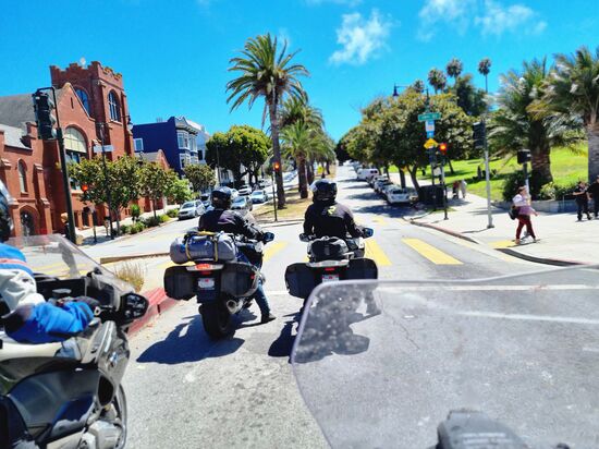 San Francisco City, Rush Houer und unglaublich steile Strassen.