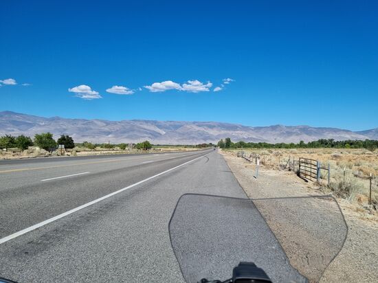 Die Berge vor Bishop.