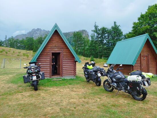 Auch mal schön zum Übernachten. Hüttchen.