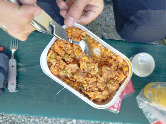 Lecker Essen, selbst gekocht.