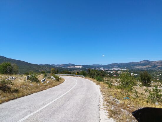 Landschaft ohne Ende.