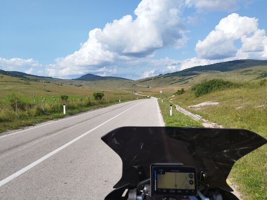 Wunderschöne Landschaft kurz vor Banja Luca