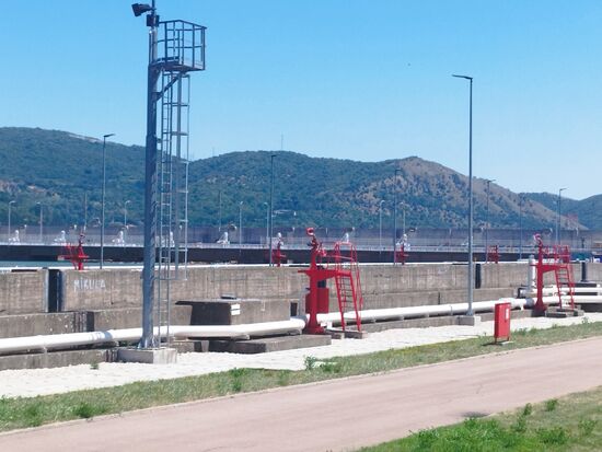 Das EISERNE TOR, Sperre an der Donau